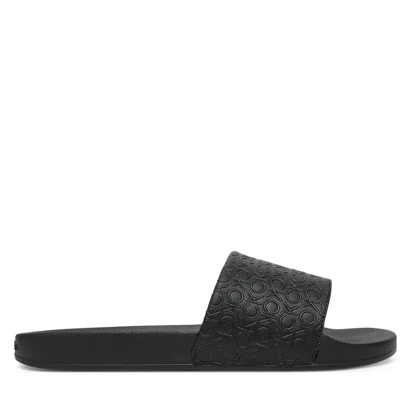 Calvin Klein Ciabatte Donna Pool Slide Mono Nero