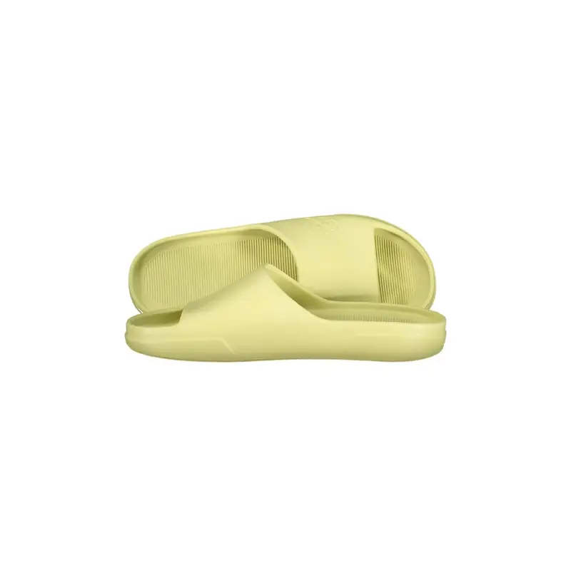 Ciabatte Uomo Gialle Stampa Logo Giallo miniatura 3