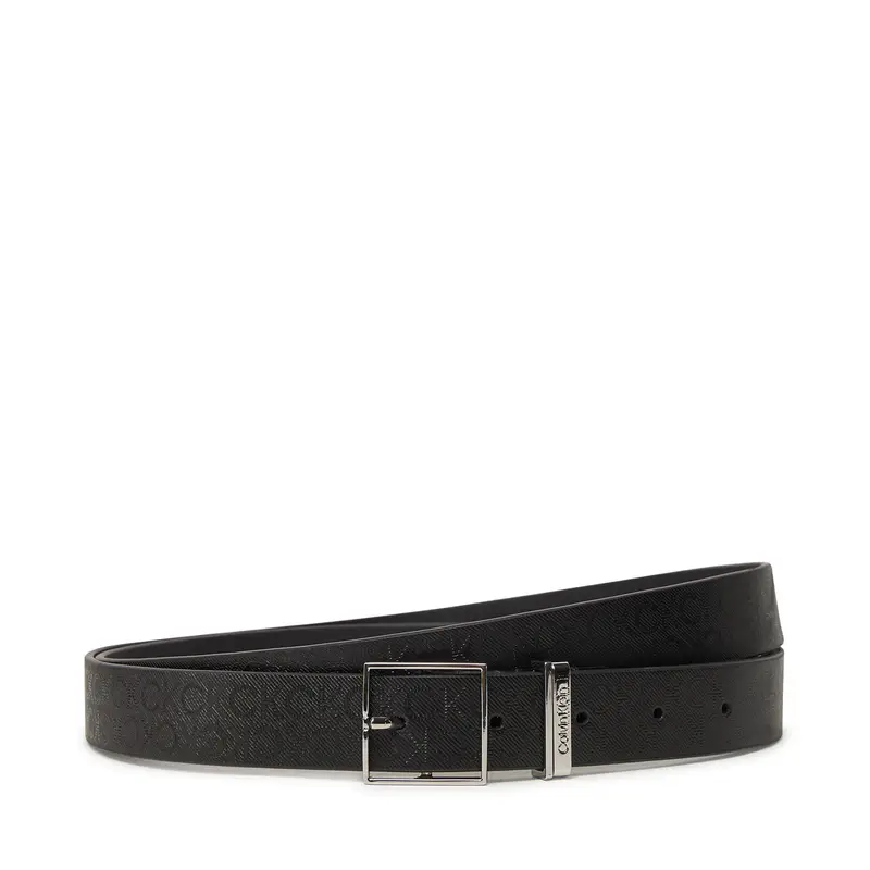 Cintura da donna Calvin Klein Branded Loop Square Belt 2.5_Mn K60K613244 Nero