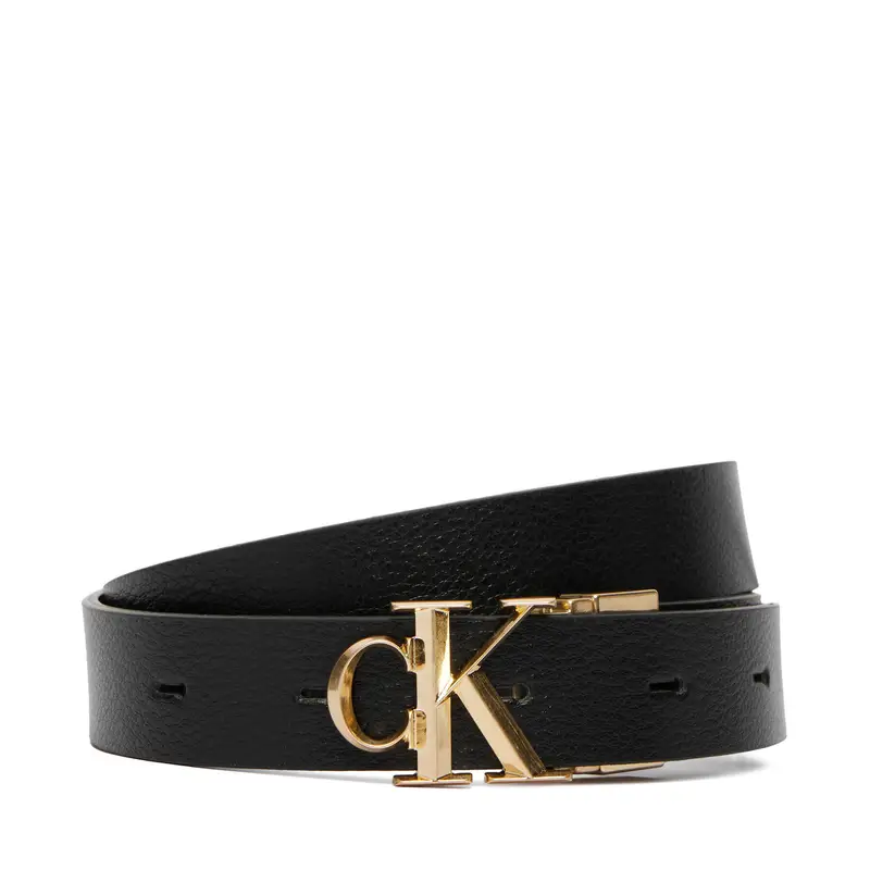 Cintura da donna Calvin Klein Facet Ck 25Mm Pebble Rev/Adj LV04F7044G Nero