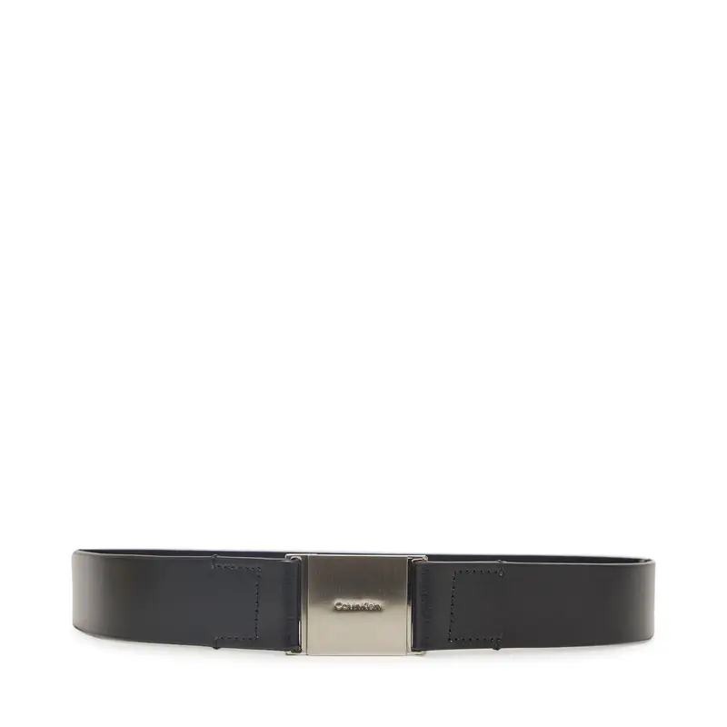 Cintura da donna Calvin Klein Logo Plaque Elasticated Belt 3.0 K60K612931 Nero