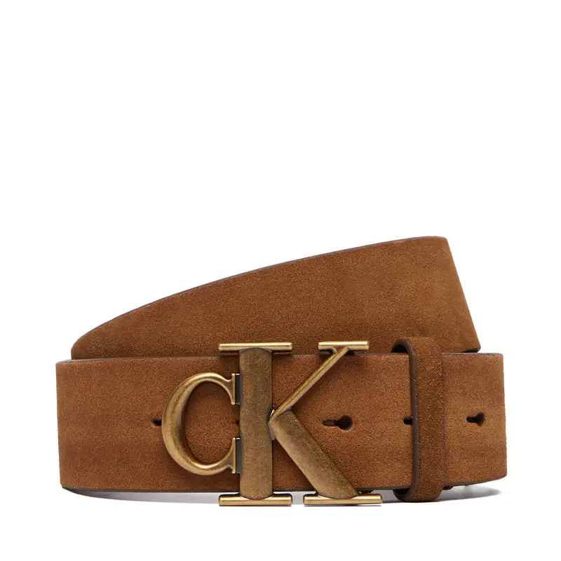 Cintura da uomo Calvin Klein LV04D7084G Marrone