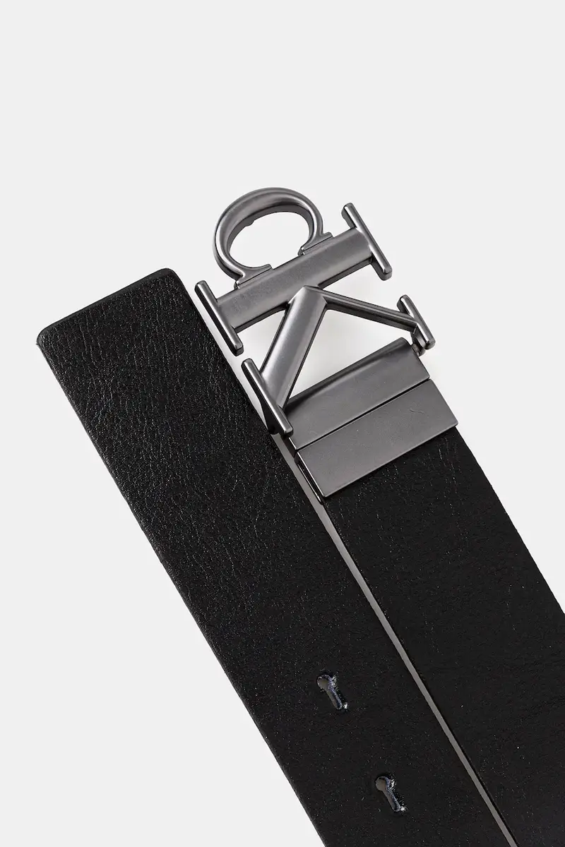 cintura in pelle bilaterale uomo colore marrone LV04G7026G miniatura 3