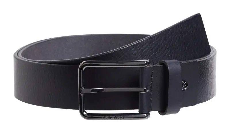 Cintura in pelle Calvin Klein Navy