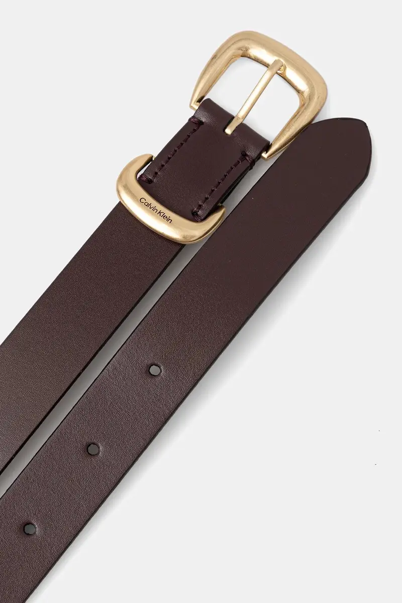 cintura in pelle donna colore bianco LV04K7012G Granata miniatura 2