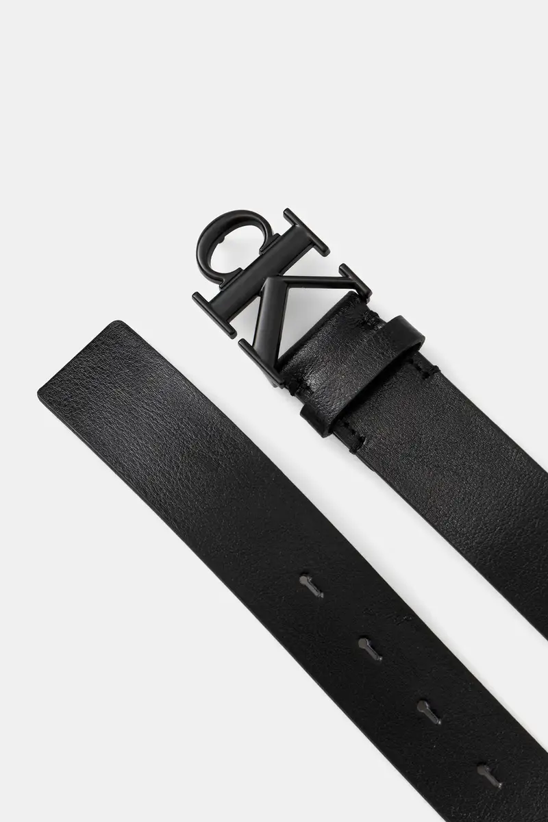 cintura in pelle uomo colore nero LV04D7016G miniatura 2