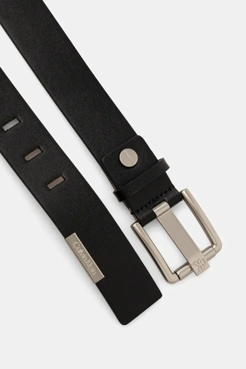 cintura in pelle uomo colore nero LV04D7028G miniatura 2