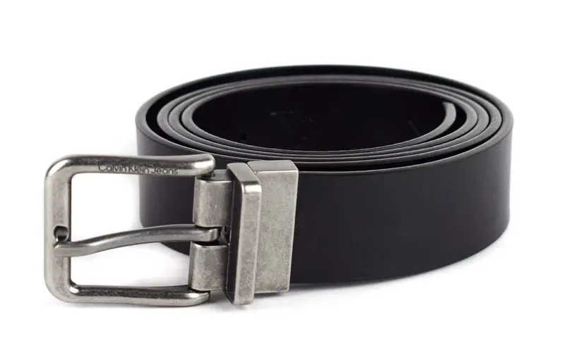 Cintura Reversibile in pelle Calvin Klein Nera