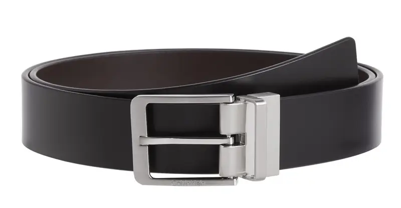 Cintura Reversibile in pelle Calvin Klein Nero/Marrone