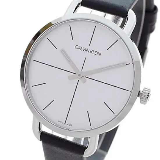 CK CALVIN KLEIN Orologio Quarzo K7B231CY ESTENSIONE EVEN Argento Nero [Calvin Klein] Da Donna [Articolo] miniatura 2