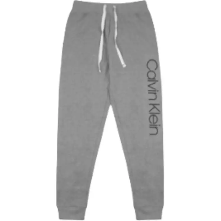 Ck Logo con Lettera Stampato Coulisse Polsini Joggers in Maglia Set 2 Pezzi Donna pantaloni QP2074S-030 M miniatura 4