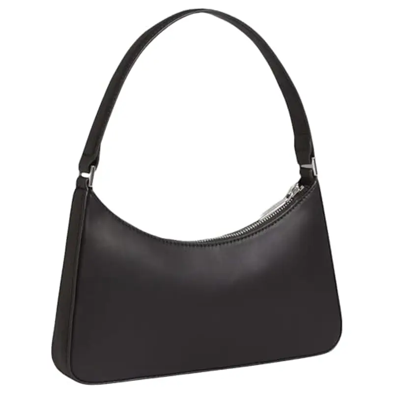 Calvin Klein CK Must Small Shoulder Bag Lv04F3096G, Crossover Donna, Black (Black), OS miniatura 2