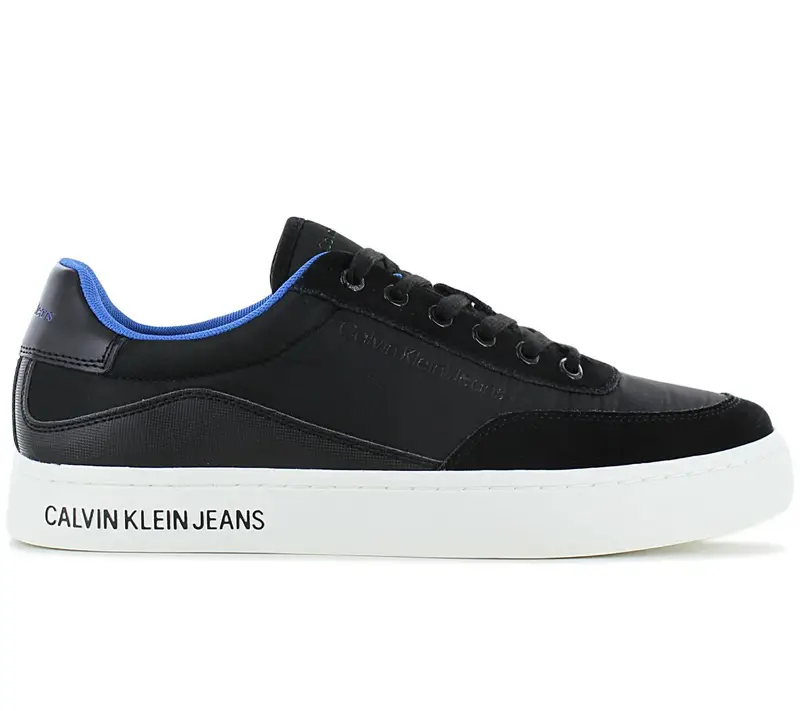 Calvin Klein Classic Cupsole SU - Scarpe sneakers da uomo Nere YM0YM00669-0GP ORIGINALE EU 44 UK 10 nero