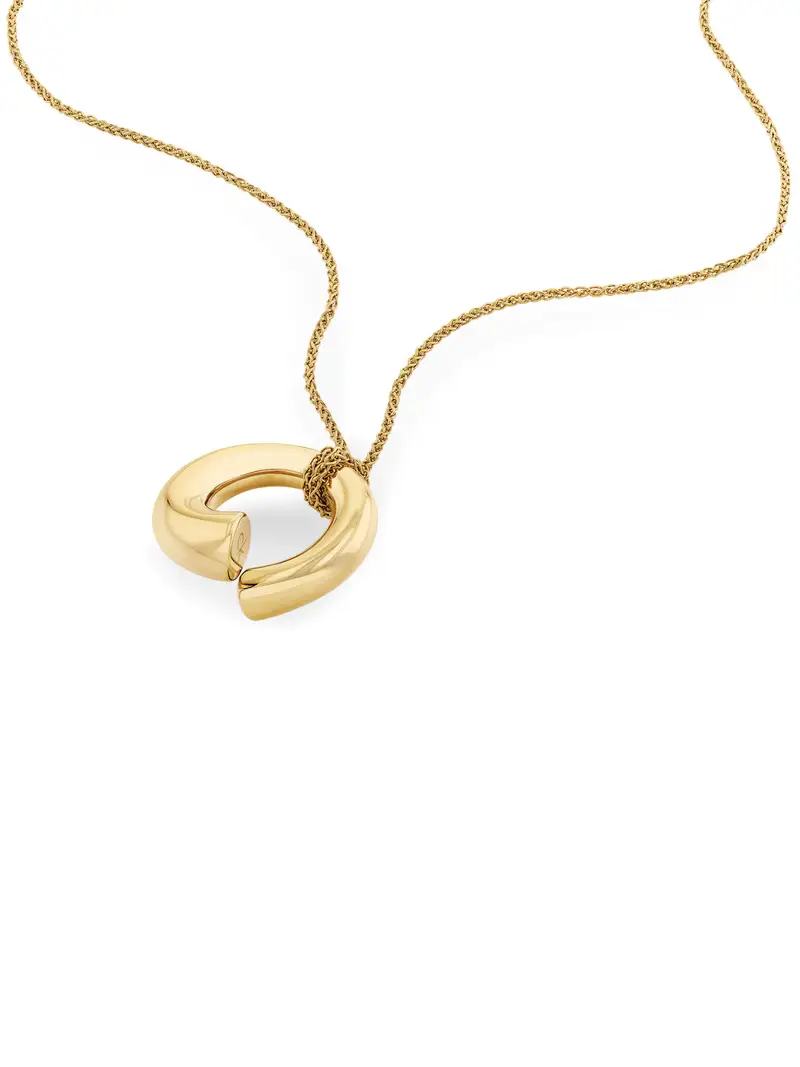 Collana 'SPIRAL' oro miniatura 3