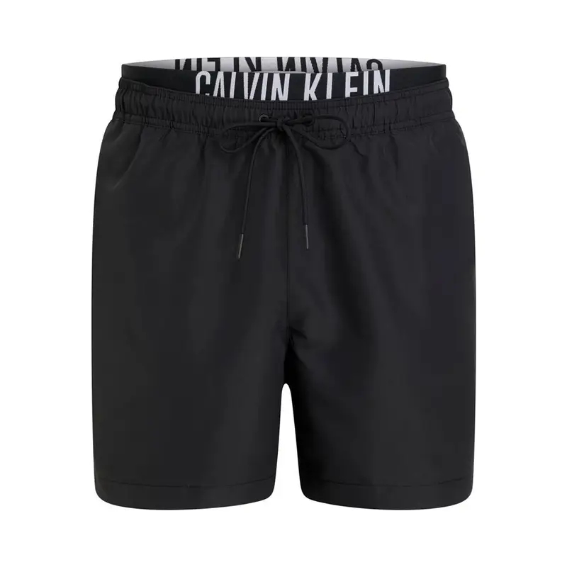 Costume Boxer Logo Lung Media Nero Uomo M