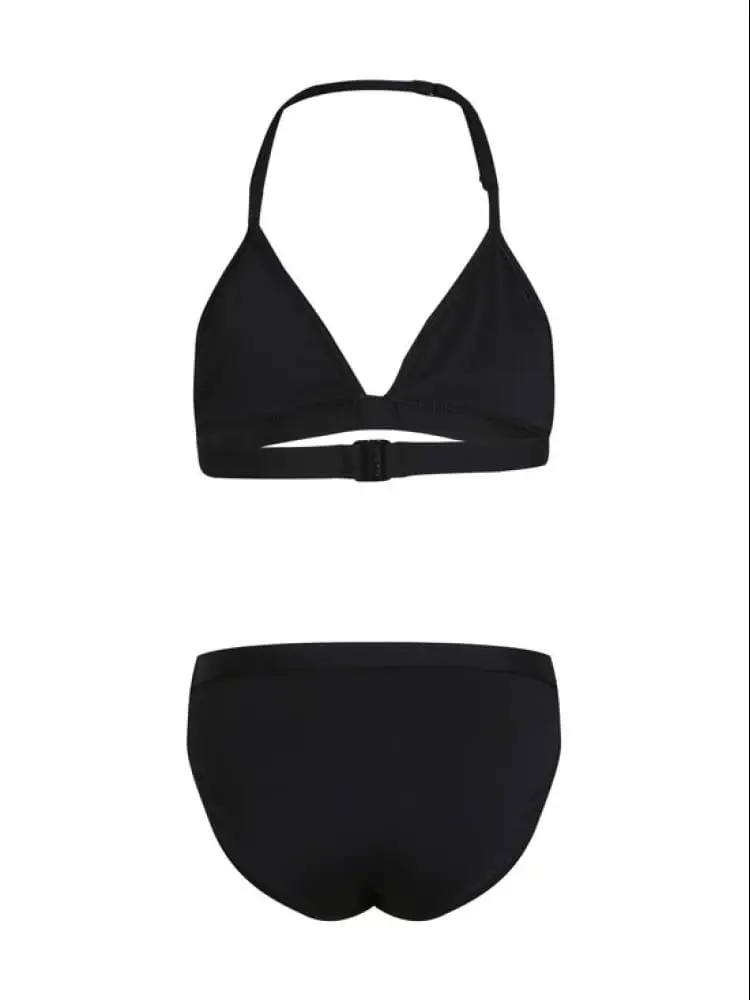 costume nero bambina mini logo miniatura 2