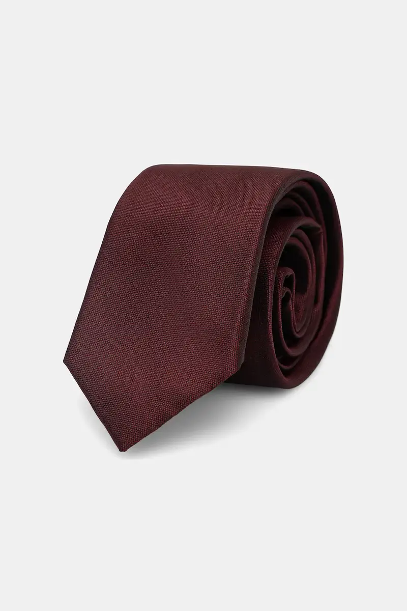 cravatta con seta Granata