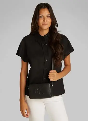 Calvin Klein Borsa a tracolla Donna Nero 3128541 miniatura 3