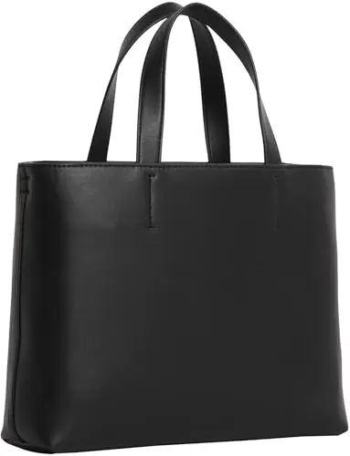Calvin Klein Donna Borsa Tote Bag Sculpted Mini con Logo, Nero (Black), Taglia Unica miniatura 2