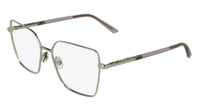 Donna Calvin Klein CK26102 716 Montature da vista Metallo Oro Farfalla Normale