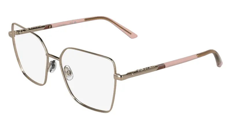 Donna Calvin Klein CK26102 770 Montature da vista Metallo Oro Farfalla Normale