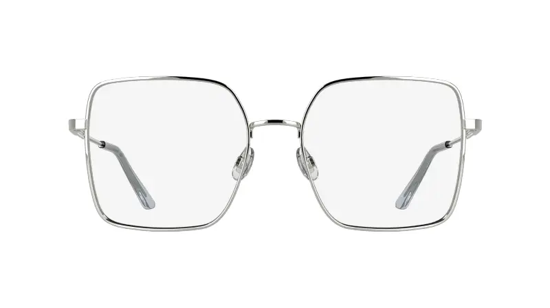 Donna Calvin Klein CK26103 045 Montature da vista Metallo Argento Farfalla Normale miniatura 2