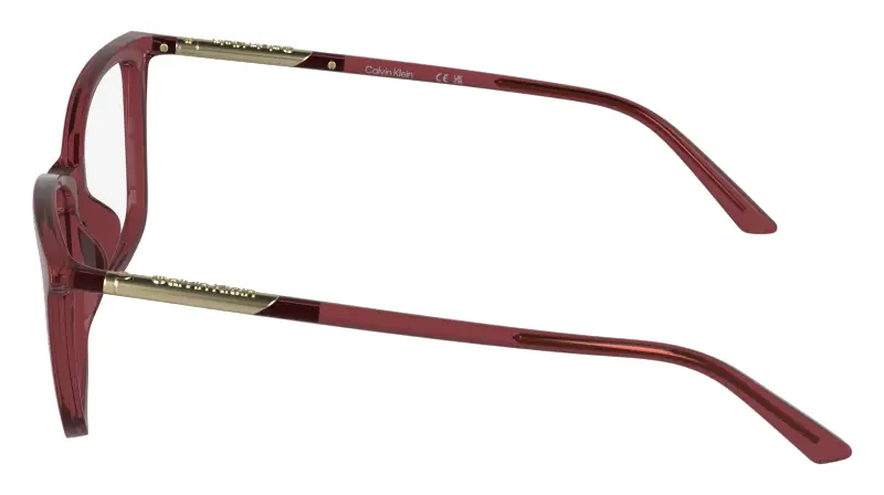 Donna Calvin Klein CK26509 605 Montature da vista Bio-iniettato Bordeaux Cat Eye Normale miniatura 3