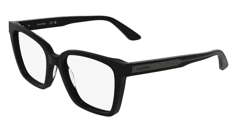 Donna Calvin Klein CK26512 001 Montature da vista Acetato Nero Farfalla Normale