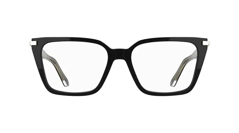 Donna Calvin Klein CK26515 001 Montature da vista Acetato Nero Cat Eye Normale miniatura 2