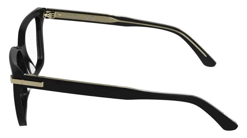 Donna Calvin Klein CK26515 001 Montature da vista Acetato Nero Cat Eye Normale miniatura 3