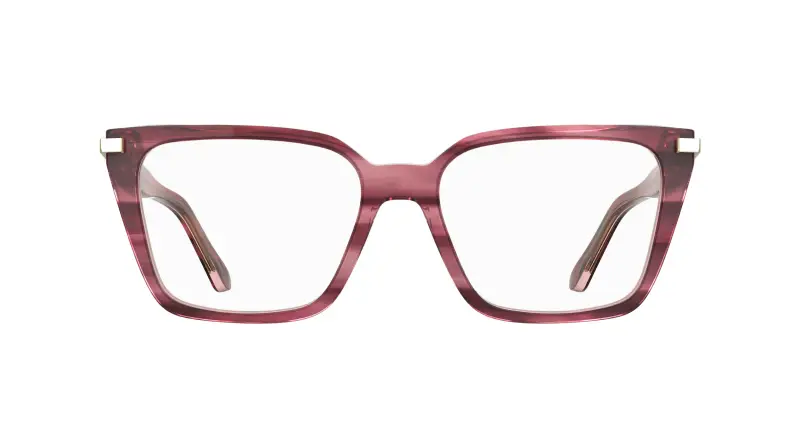 Donna Calvin Klein CK26515 604 Montature da vista Acetato Bordeaux Cat Eye Normale miniatura 2