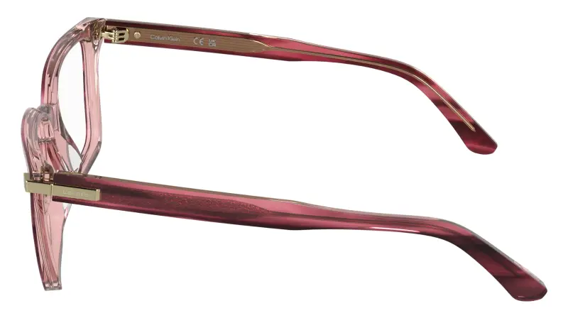 Donna Calvin Klein CK26515 604 Montature da vista Acetato Bordeaux Cat Eye Normale miniatura 3