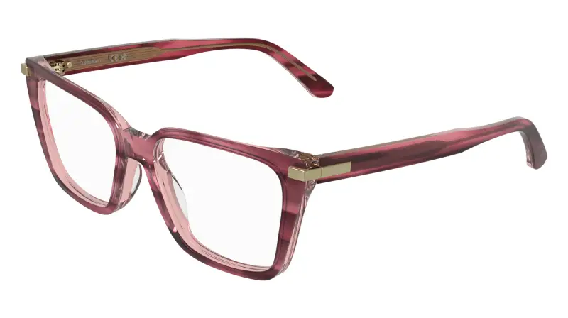 Donna Calvin Klein CK26515 604 Montature da vista Acetato Bordeaux Cat Eye Normale