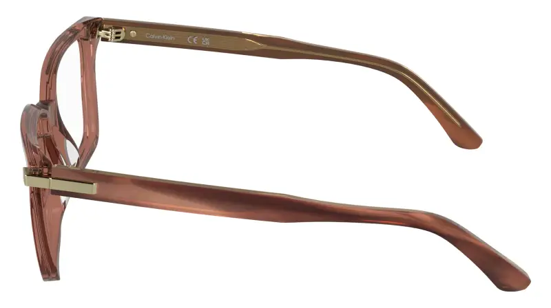 Donna Calvin Klein CK26515 618 Montature da vista Acetato Rosso Cat Eye Normale miniatura 3