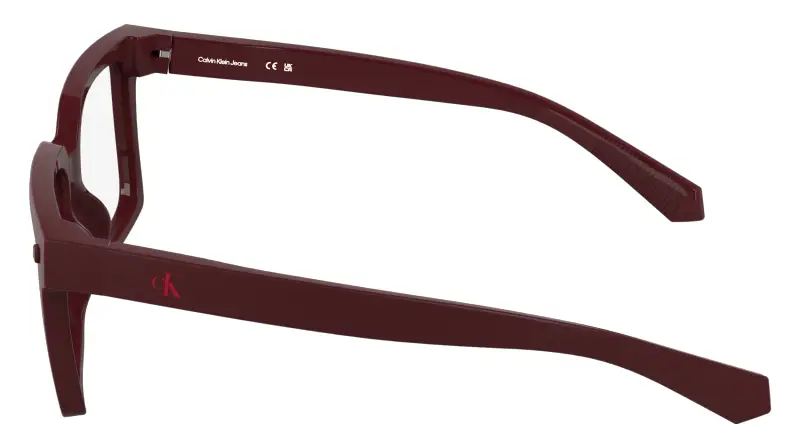 Donna Calvin Klein CKJ25630 605 Montature da vista Bio-iniettato Bordeaux Squadrata Normale miniatura 3
