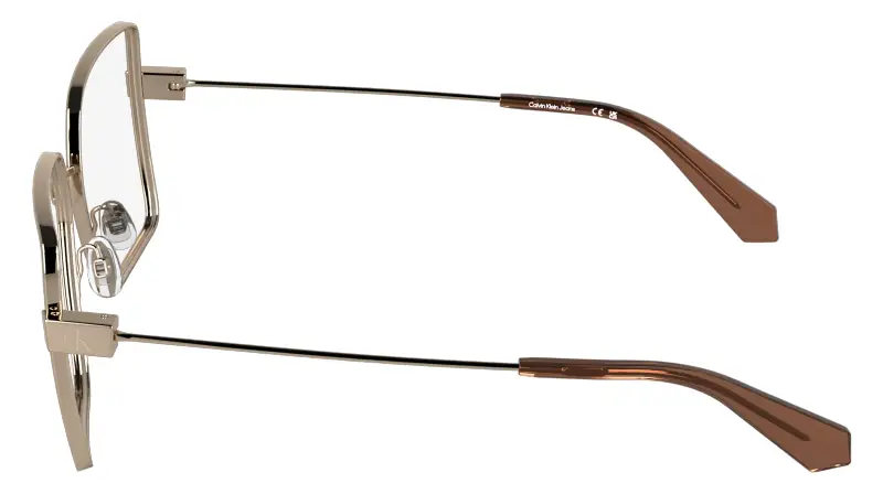 Donna Calvin Klein CKJ26203 770 Montature da vista Metallo Oro Squadrata Normale miniatura 3