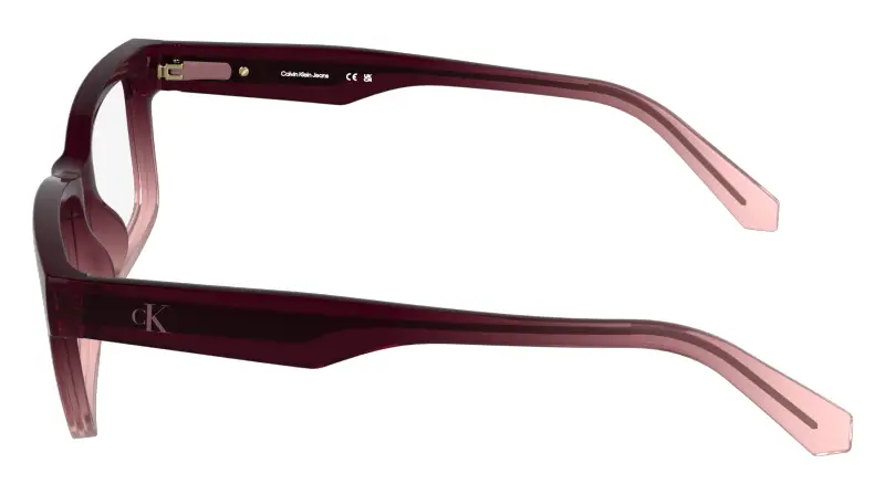 Donna Calvin Klein CKJ26610 606 Montature da vista Bio-iniettato Viola Squadrata Normale miniatura 3