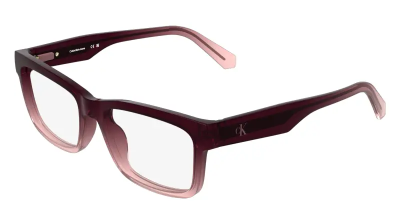 Donna Calvin Klein CKJ26610 606 Montature da vista Bio-iniettato Viola Squadrata Normale