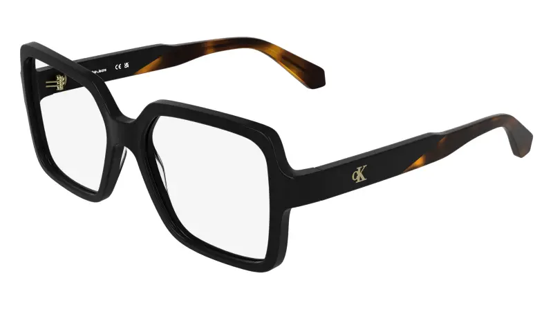Donna Calvin Klein CKJ26613 001 Montature da vista Acetato Nero Squadrata Normale