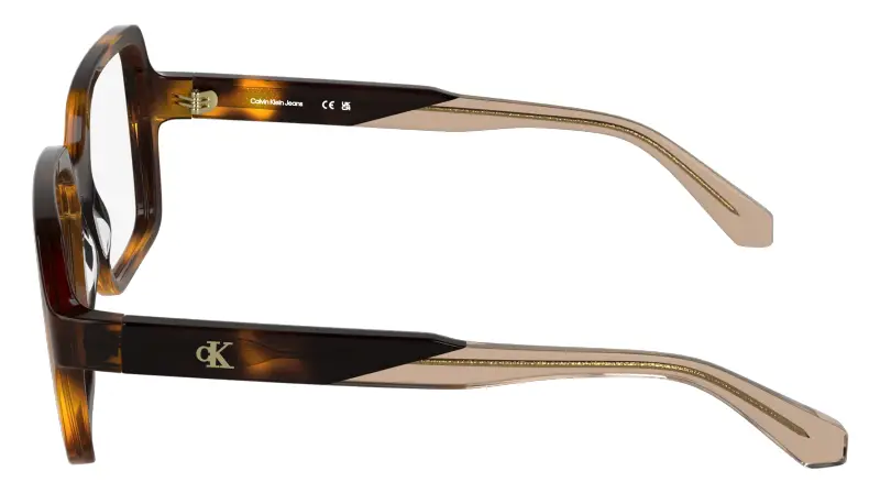 Donna Calvin Klein CKJ26613 235 Montature da vista Acetato Havana Squadrata Normale miniatura 3