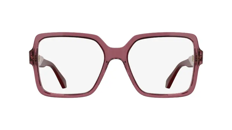 Donna Calvin Klein CKJ26613 600 Montature da vista Acetato Rosso Squadrata Normale miniatura 2