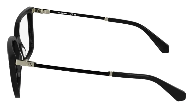 Donna Calvin Klein CKJ26615 001 Montature da vista Acetato Nero Squadrata Normale miniatura 3