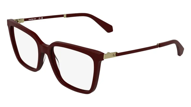 Donna Calvin Klein CKJ26615 600 Montature da vista Acetato Rosso Squadrata Normale