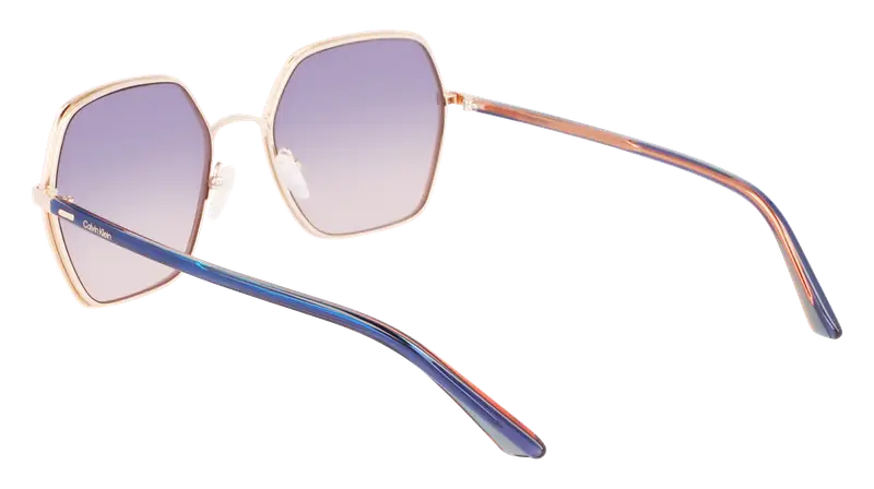 Calvin Klein Occhiali da sole Donna Blu 863169 miniatura 2