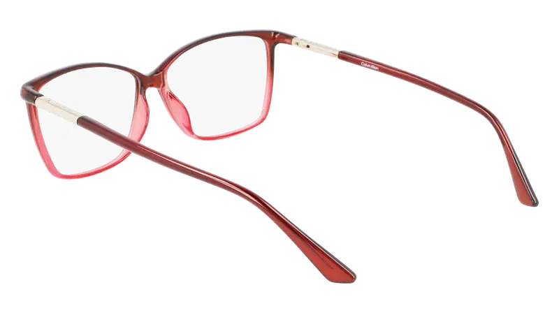 Calvin Klein Donna CK21524 605 Montature da vista Iniettato Bordeaux Squadrata Normale Fotocromatiche miniatura 2