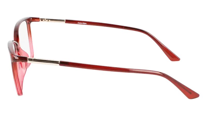 Calvin Klein Donna CK21524 605 Montature da vista Iniettato Bordeaux Squadrata Normale Fotocromatiche miniatura 3