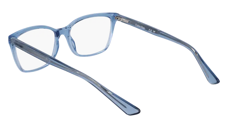 Calvin Klein Donna CK23516 414 Montature da vista Bio-iniettato Blu Squadrata Normale Normale miniatura 3