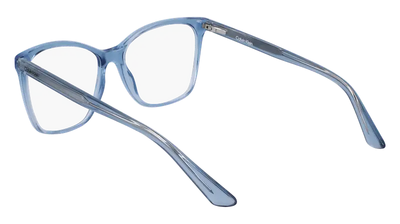 Calvin Klein Donna CK23523 414 Montature da vista Bio-iniettato Blu Farfalla Normale miniatura 2