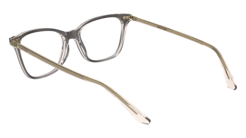 Calvin Klein Donna CK23544 004 Montature da vista Acetato Nero Squadrata Normale Normale miniatura 2