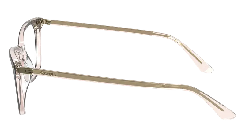 Calvin Klein Donna CK23544 004 Montature da vista Acetato Nero Squadrata Normale Normale miniatura 3